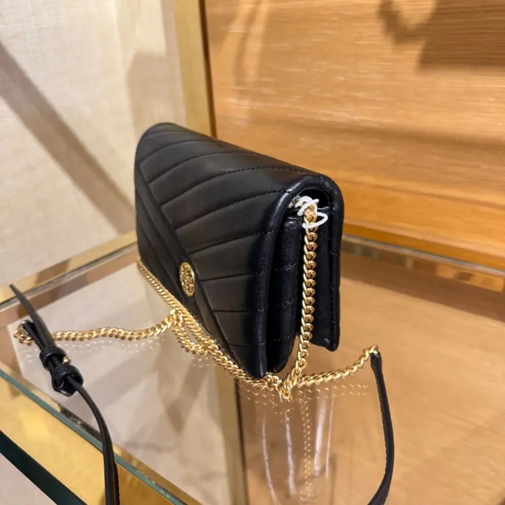 NEW‼️Tory Burch Willa Chevron Wallet Crossbody 188151 $420